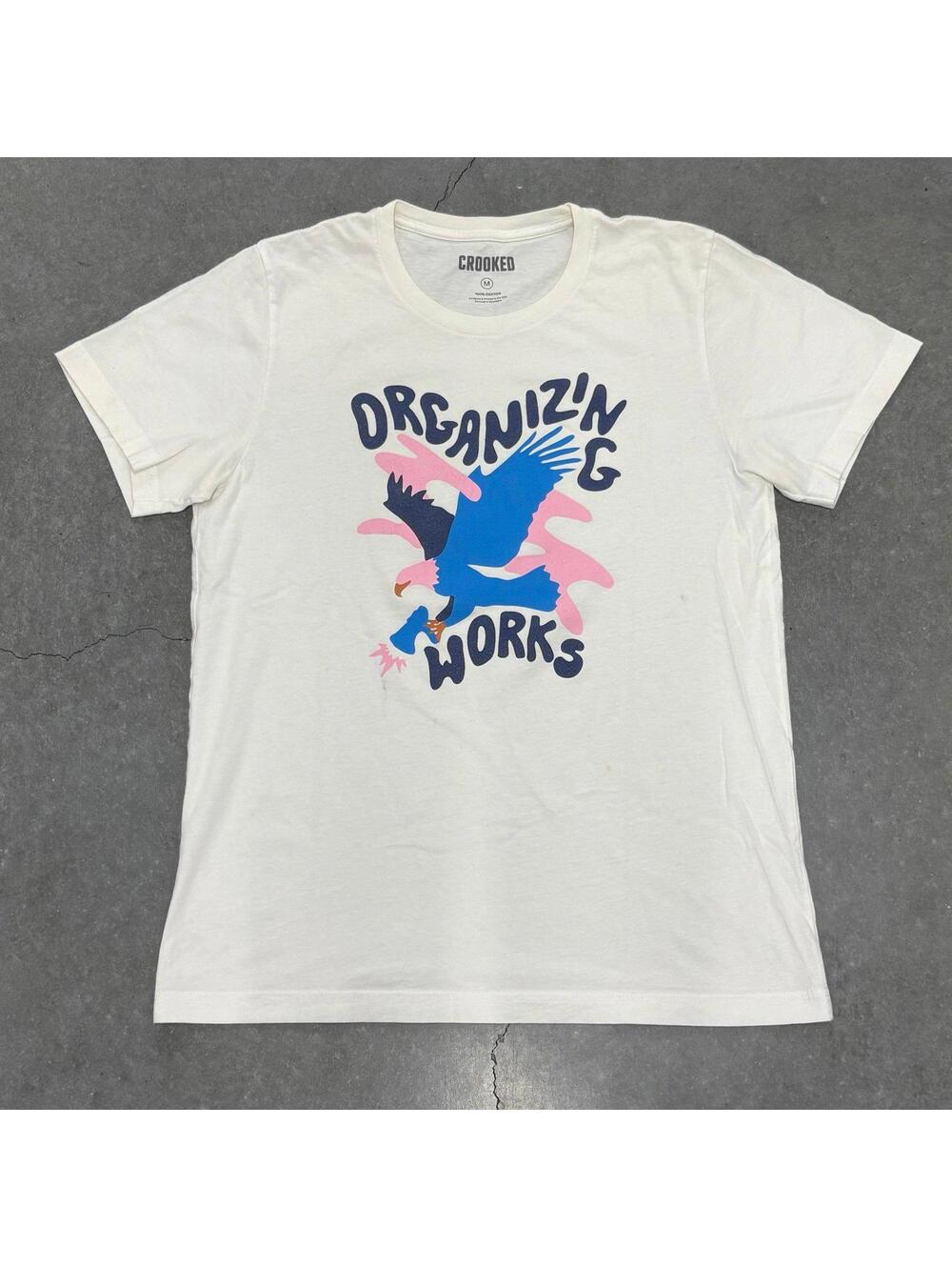 CROOKED Organizing Works T Shirt